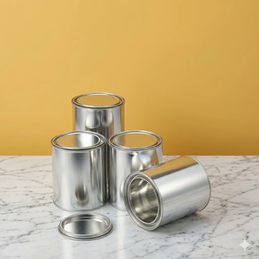 Paint and Adhesive Cans